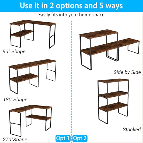 Golener Kitchen Counter Organizer, Countertop Shelf - Image 7