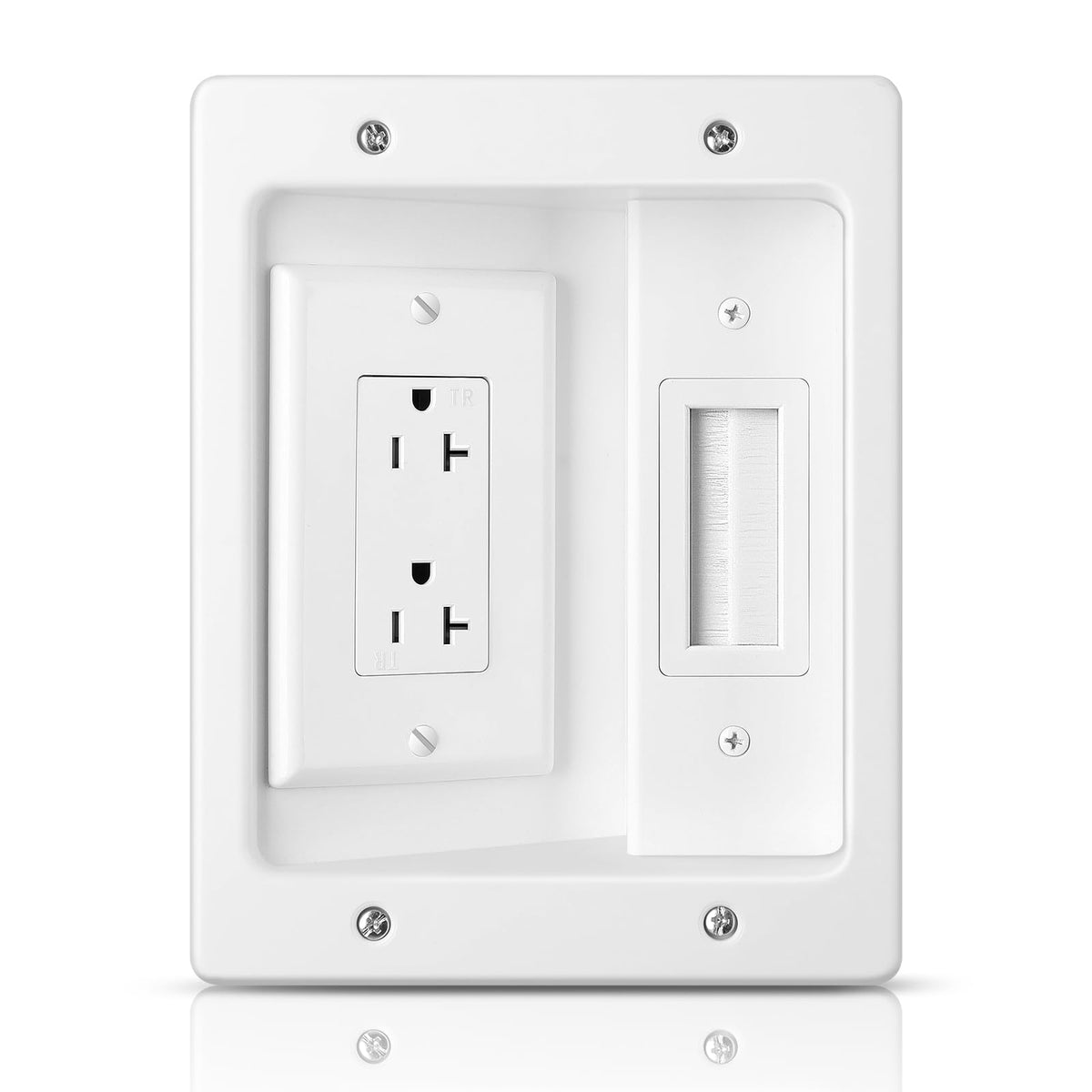 Wall Cable Concealer Kit, in Wall Cable Management Kit for TV - Image 1