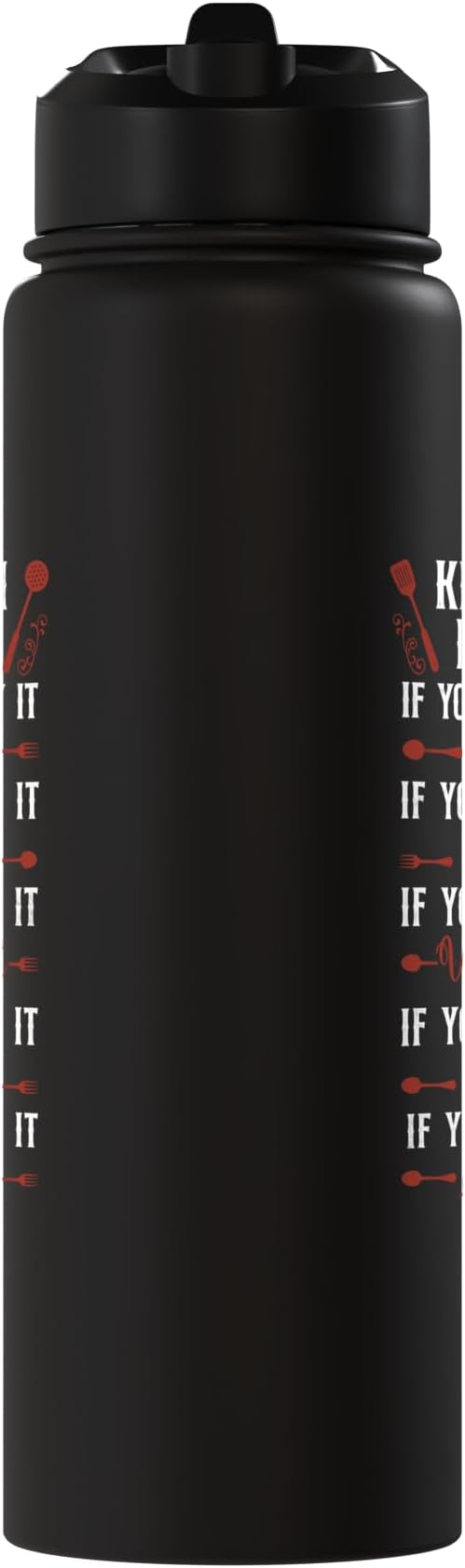 Cooking Cook Kitchen Chef Stainless Steel Insulated Water Bottle