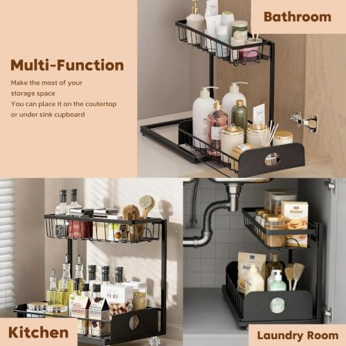 Under Sink Organizer, 1 Pack Under Kitchen Cabinet O | All Products - Image 3