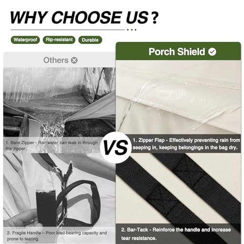 Porch Shield Outdoor Cushion Storage Bag 48" L x 15" W x - Image 7