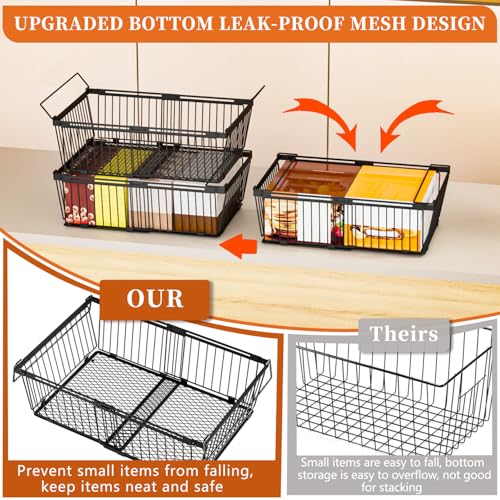 Large Freezer Organizer Bins for 10 to 20 Cu.Ft,Leak-Proof Bottom - Image 4