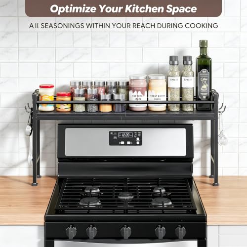 Simple Trending 32.4" Wide Over the Stove Spice Rack - Image 4