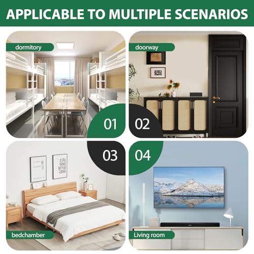 Metal Bedside Wall Shelf, No Drill Floating Bedside Shelf Wall - Image 6