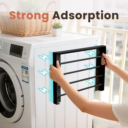 Foldable Wall Mounted Clothes Drying Rack,Space-Saving - Image 4