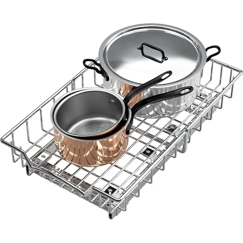 Simple Houseware Under Cabinet Pull Out Sliding Shelf Drawer - Image 2