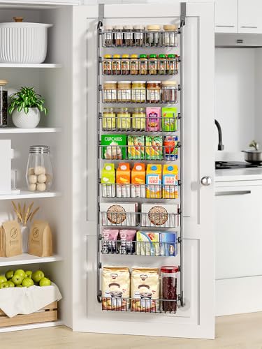 Delamu Over The Door Pantry Organizer, 9-Tier Pantry Door - Image 2