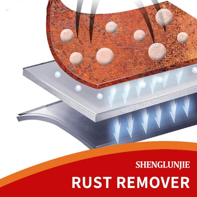 Stainless Steel Rust Stain Remover & Cleaner 2.2LB - Quickly Cleans Stainless Steel Appliances, Furniture, Commercial Equipment, Grills, Sinks, and Tools | Powerful & Safe Metal Rust Remover
