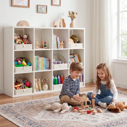 GRANNY SAYS Trapezoid Closet Storage Bins, Small, Beige, 3-Pack - Image 6