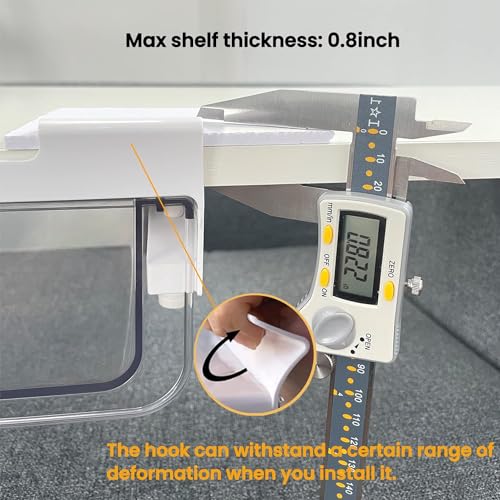 Under Shelf Organizer, Under Shelf Storage Drawer Pull Out - Image 7