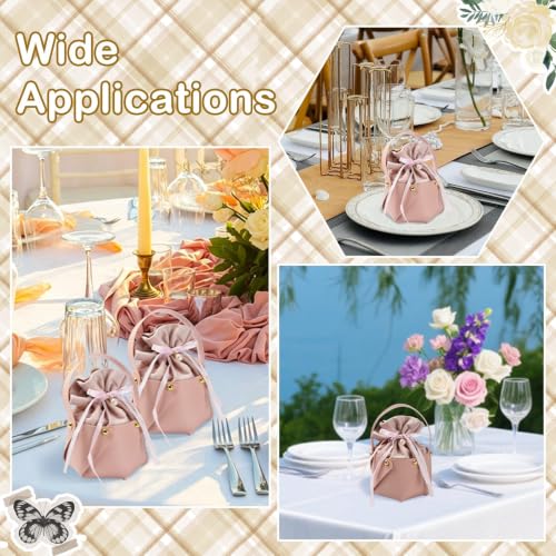 Ipotkitt 5 Sets PU Leather Candy Gift Bags with Velvet Drawstring - Image 4