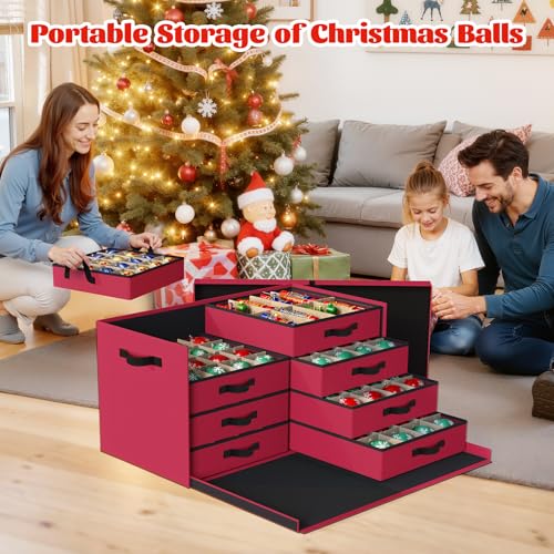 Christmas Ornament Storage Box - Ultra Large Drawer - Image 7