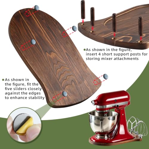 2-in-1 Mixer Slider with Storage for KitchenAid 4.5-5 Qt - Image 8