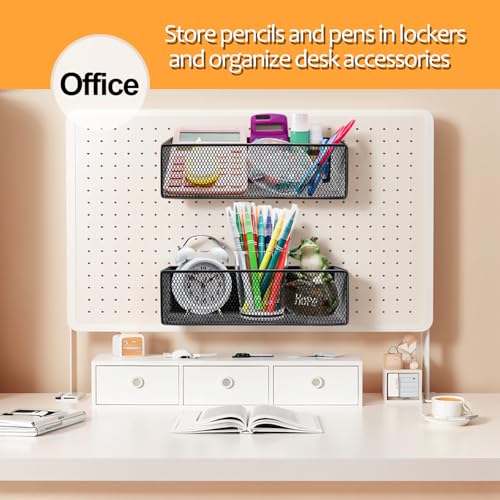WUWEOT 2 Pack Magnetic Basket Fridge Side Organizers - Image 8