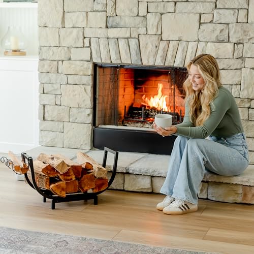 Firewood Rack Outdoor and Indoor Firewood Storage | Home Organization - Image 3