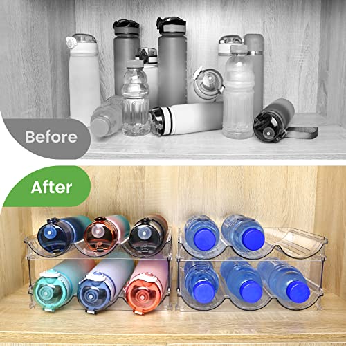 spospo Water Bottle Organizer for Cabinet, Water Bot | All Products - Image 5