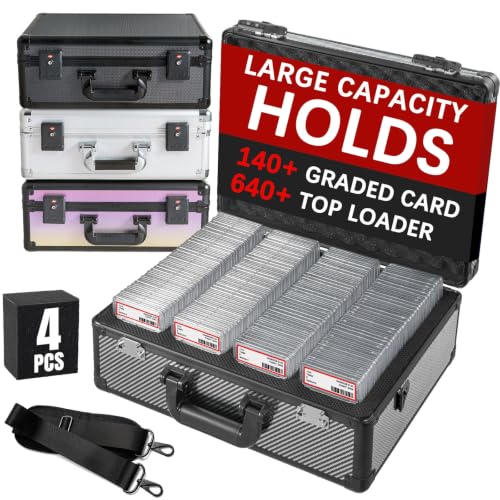 Graded Card Storage Box – Aluminum Alloy Trading Cards - Image 2