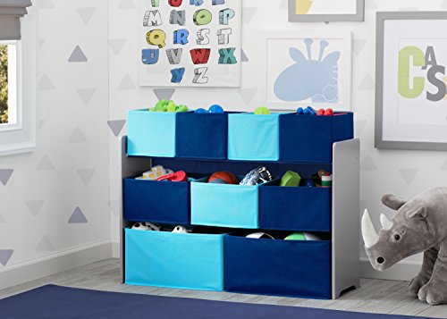 Delta Children Deluxe Multi-Bin Toy Organizer with Storage - Image 3