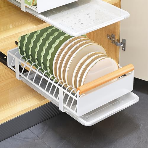 Pull-Out Cabinet Telescopic Drawer, Kitchen Storage Shelf - Image 4
