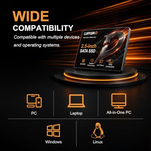 Internal 2TB SATA SSD, 2.5 Inch SSD SATA III 6Gb/s - Image 5