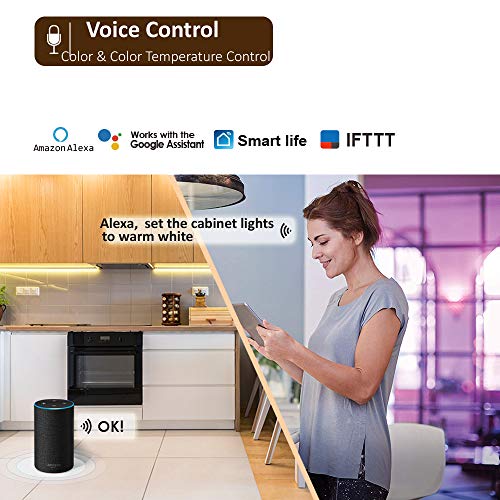 Smart Under Cabinet Lighting App, Alexa & Google Compatible - Image 7