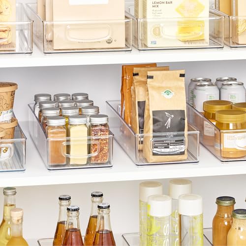 iDesign Slim Extra Long Clear Storage Bin - Image 4