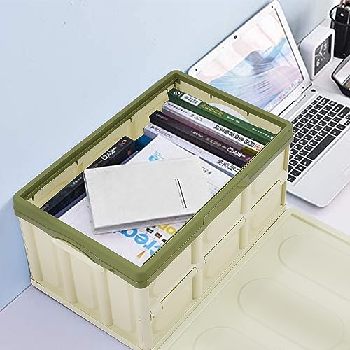 Phyllia Foldable Storage Boxes with Lids, 3 Pack | Home Organization - Image 3