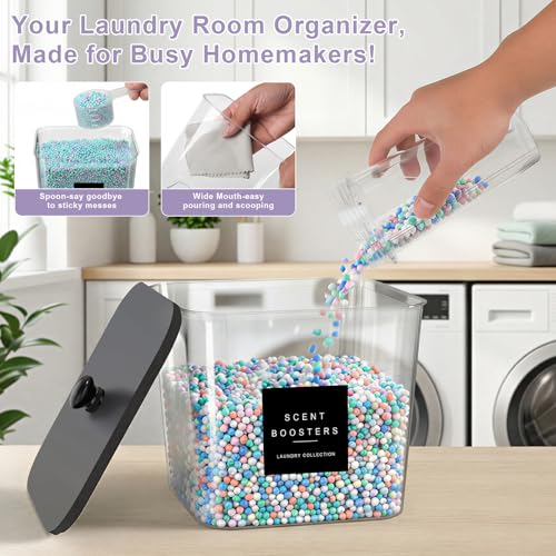 POLRAI Laundry Pod Containers and Dryer Sheet Holder - Image 6