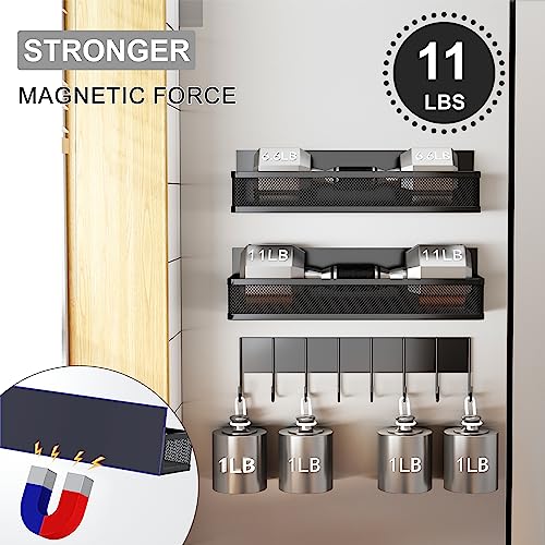 Aufworld Magnetic Spice Rack for Refrigerator, 3 Pack - Image 4