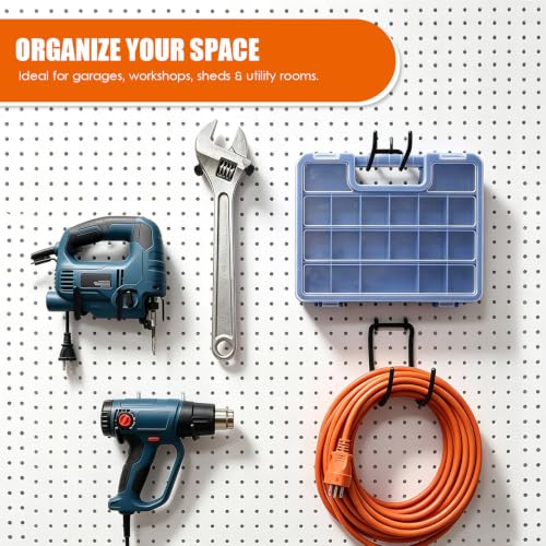 8PCS Garage Storage Hooks Set, Heavy Duty Steel Utility Hooks - Image 5