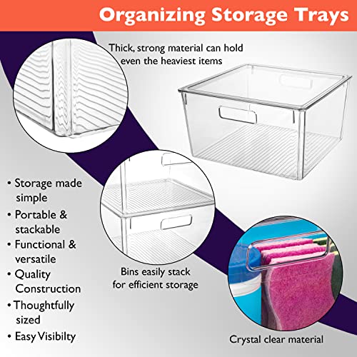 ClearSpace Plastic Storage Bins with Lids, Pantry Organizer - Image 5