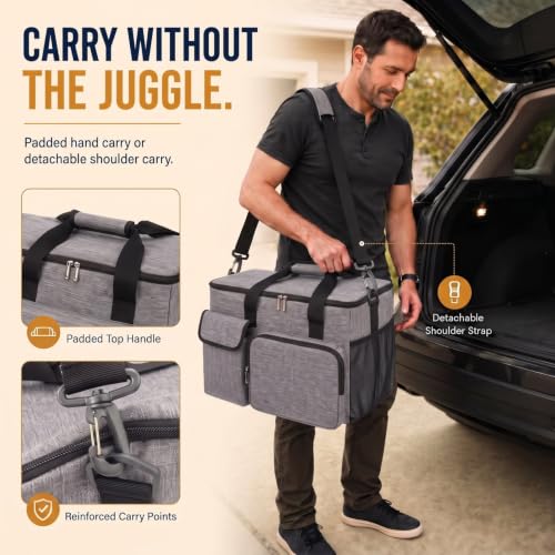 Board Game Bag, Carrying Case for Standard & Expansion - Image 5