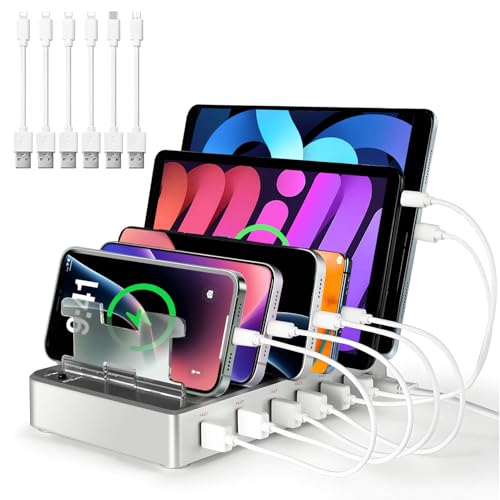 300W Charging Station for Multiple Devices, Fast Charging 6 Port - Image 2