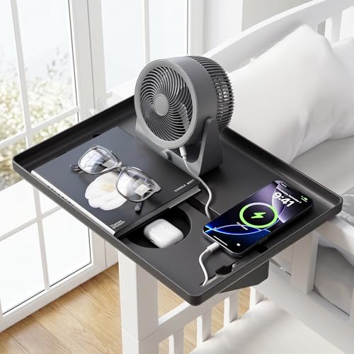 JOYMOOP Clip-On Bedside Shelf for Bunk Beds, Dorm Room Essentials - Image 3