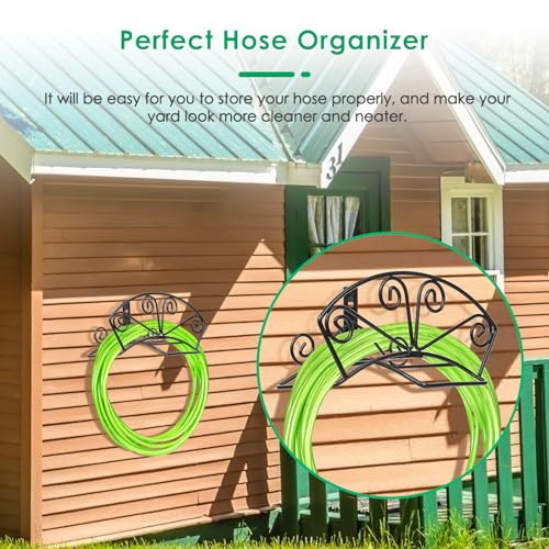 TomCare Garden Hose Holder, Heavy Duty 150 ft Capacity - Image 8