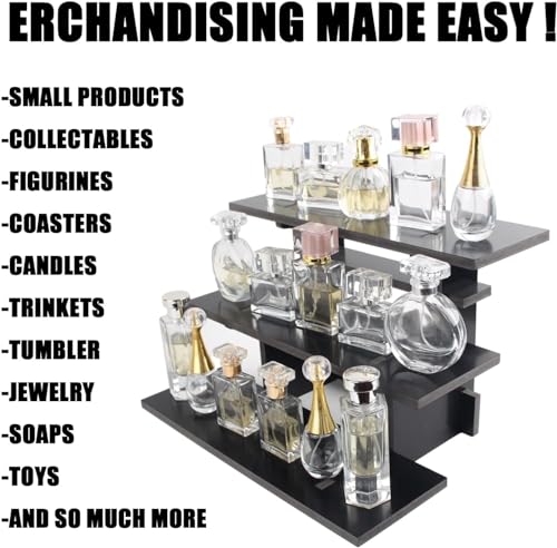 3 Tier Staight Retail Table Display Stands Farmers Market Display - Image 3