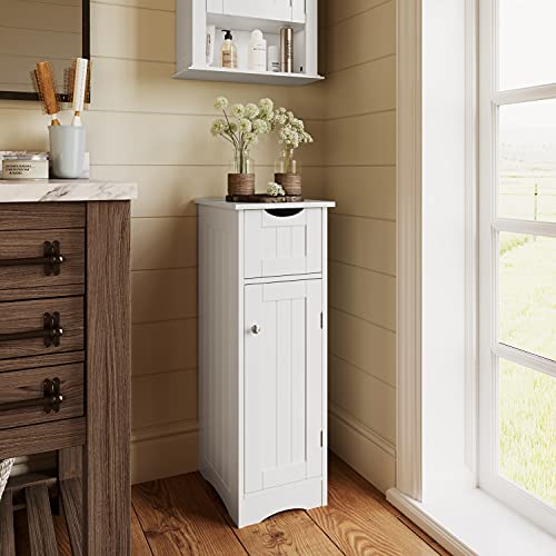 RiverRidge Ashland Slim Bathroom Storage Cabinet | Home Organization - Image 3