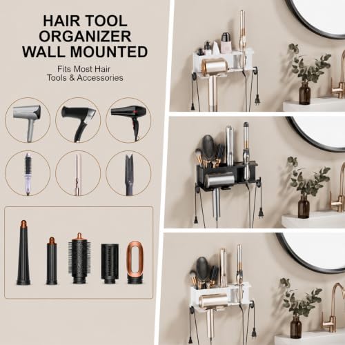 Hair Dryer Holder Hot Tools Organizer, Blow Dryer Holder - Image 4