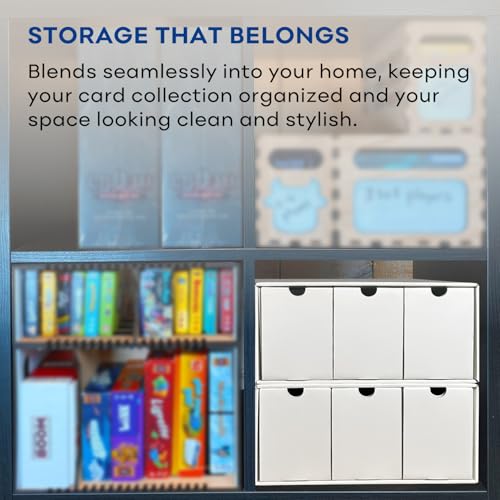Trading Card Storage Box, Top Loaders Storage Box with 80 - Image 8