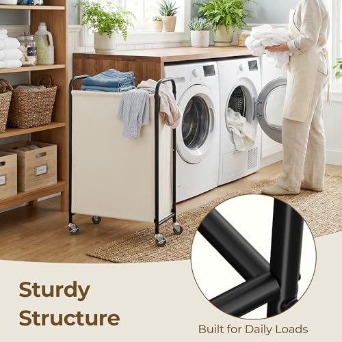 GRANNY SAYS Laundry Hamper, Slim Basket with Wheels and Handles - Image 7