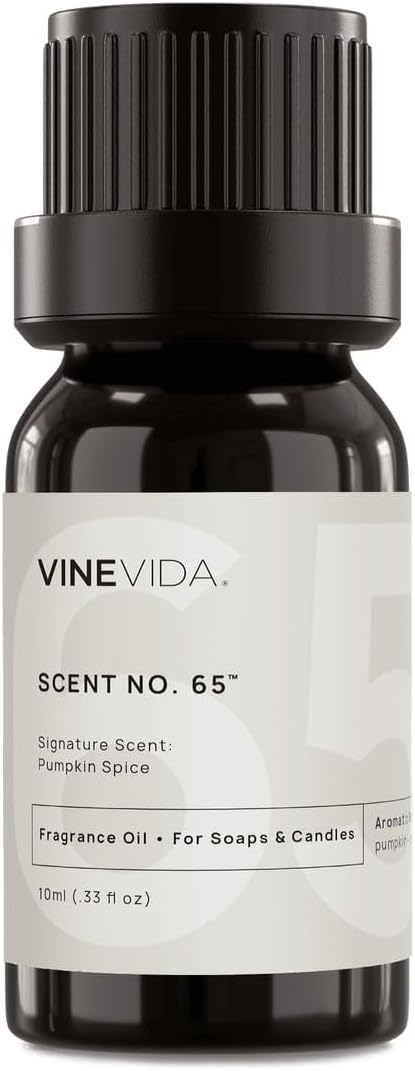 VINEVIDA [0.33oz] Scent No.65 Natural Fragrance Oil - Made in USA - for Candle & Soap Making