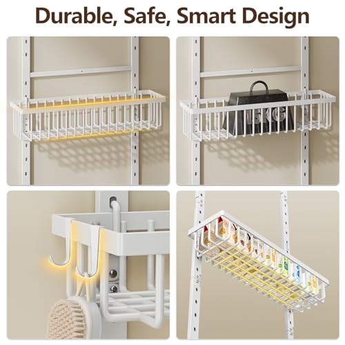 POKIPO 9 Tier Over The Door Pantry Organizer, 2 in 1 | All Products - Image 5