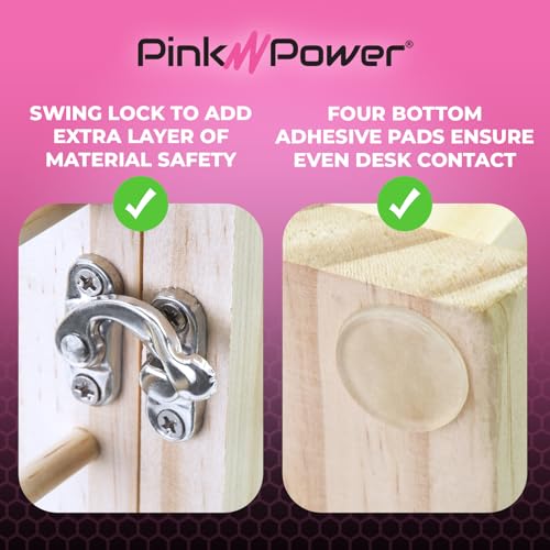 Pink Power 84 Spools Thread Holder Stand 360 Full Rotating - Image 6