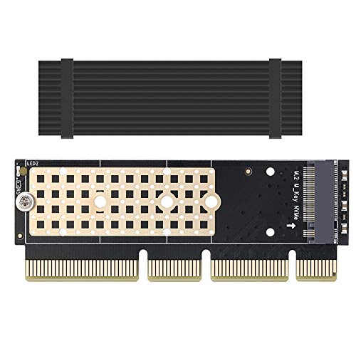 M.2 SSD to PCIE Adapter with Heat Sink - Image 2