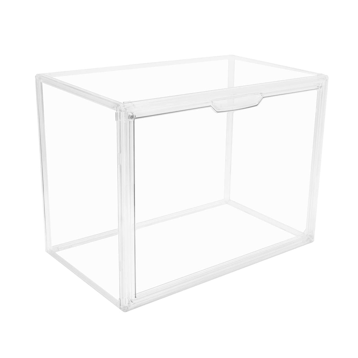 GUDEMAY Clear Stackable Plastic Storage Bins with Lid, Dustproof - Image 1