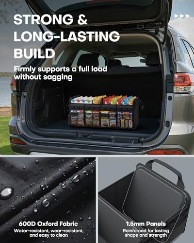 HOTOR Tactical Trunk Organizer - Car Storage with Front - Image 5
