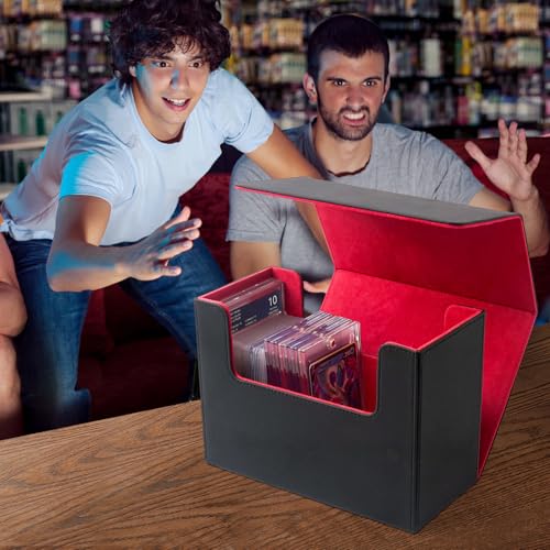 Premium Graded Card Storage Box, PU Leather Case for PSA - Image 3