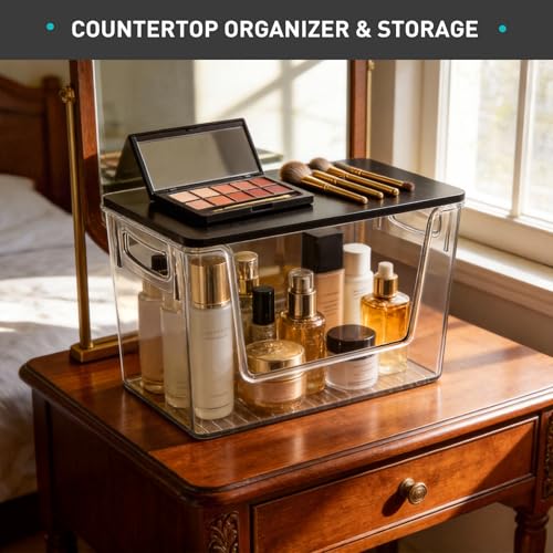 Heyuzb Pantry Organizers Storage, 2 Pack Large Clear | All Products - Image 6