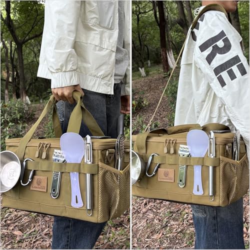 Tactical Camping Storage Bag 18L Utility Tote Bag Camp - Image 7