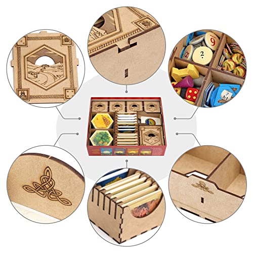 TowerRex Organizer for Catan, Board Game Storage - Image 7
